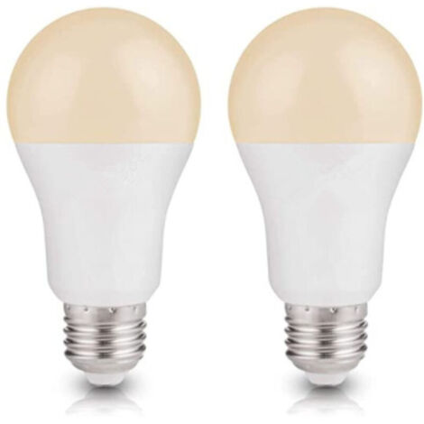 2 ampoules 9W Radar LED Ampoule Die Casting Aluminium Radar Ampoule 3000K (Blanc chaud) (1/5)