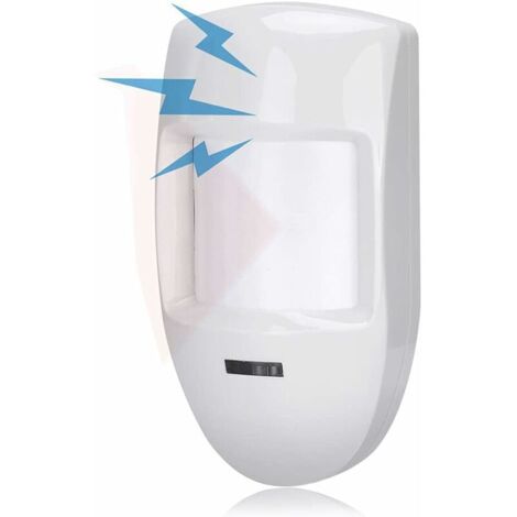 Détecteur de mouvement PIR double filaire 12V – Alarme infrarouge haute sensibilité – Pour sécurité magasins, maisons, bureaux, usines (1/5)
