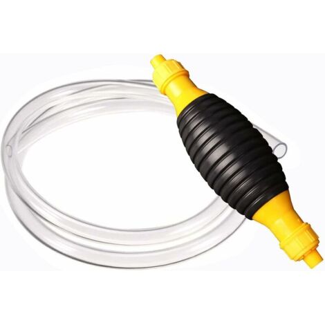 Pompe à Main Essence, Pompe de Transfert de Carburant, 8mm 2M Pompe Manuelle Siphon Pompe à Main d'urgence Aspiration pour Essence Gaz Diesel Huile Eau Liquide Réservoir de Poissons (1/5)