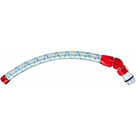 Tuyau De Refroidisseur D'huile, Alliage D'aluminium Tressé Tuyau De Refroidisseur D'huile Tuyau De Refroidissement D'huile Conduites De Carburant De Moto,Pour Véhicules électriques De Moto(Rouge) (1/5)