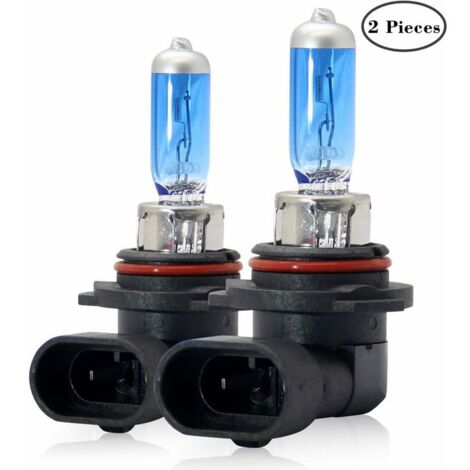 HB4 / 9006 Halogène Ampoules de phare 100W 5000K Blanc chaud Lampe 12V Auto Voiture Brouillard lumières Feu de position DRL, 2 pièces (1/5)