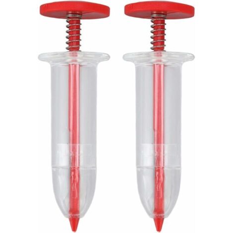 2pcs Distributeur de Graines, Semeur de Graines Portatif - Planter des Graines Facilement, Mini Outil de Semis de Semences pour l'ensemencement Horticole (1/4)