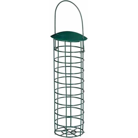 Nouveau Mangeoires Distributeur De Nourriture pour Mangeoires À Oiseaux en Plein Air, pour Boules De Graisse pour Boulettes, pour Petits Oiseaux (1/5)