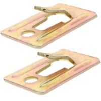 2 Pièces planche suspendue support de fixation pour chauffe-eau support de chauffage Crochet mural pour chauffe-eau Plaque de fixation pour chauffe-eau plaque de chauffe-eau murale