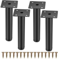 4pcs Furniture Legs Metal Fixing Support Feet for Furniture/Table/Chair/Desk/Kitchen/Cabinet/Sofa