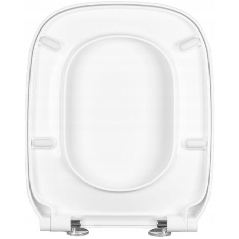 Roca Abattant WC Duroplast - 36.5x44.5 cm - Antibactérien - Système de ...