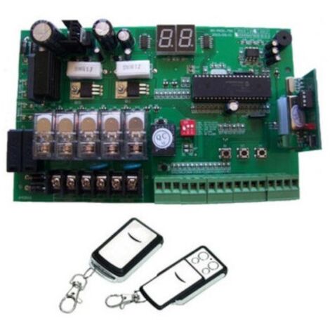 Carte électronique de remplacement pour automatisme de portail 12v