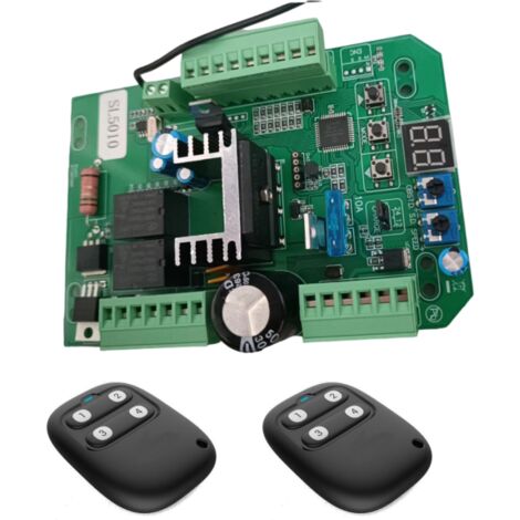 Carte automatisme de portail coulissant en 24V (1/3)