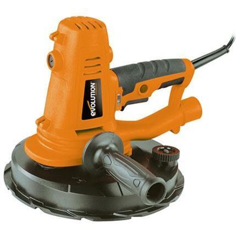 Evolution – Ponceuse girafe 1050W – Système d'extraction intégré – 225mm – Pour surfaces irrégulières – 24 abrasifs inclus