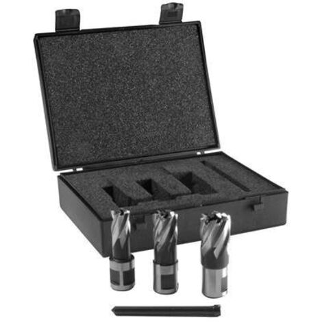 Kit de 3 fraises à carotter Evolution pour Perceuse magnétique (1/2)