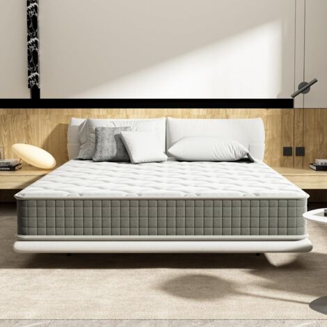 Matelas 160x200 cm DEWINNER ,22cm,Durable Ultra Respirante Matelas en Mousse à Mémoire de Forme, Fermeté Moyenne, Soutien Parfait,Respirant,Réversible à Deux Faces Utilisables