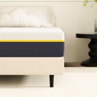 Dewinner – Matelas mémoire de forme 140 x 200 cm – Épaisseur 17 cm – Fermeté moyenne – Housse en tissu respirant – 7 zones ergonomiques