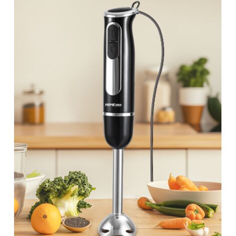 Mixeur plongeant 500 W de puissance, technologie CrossBlades avec lames de 4 lames en acier inoxydable. (1/3)