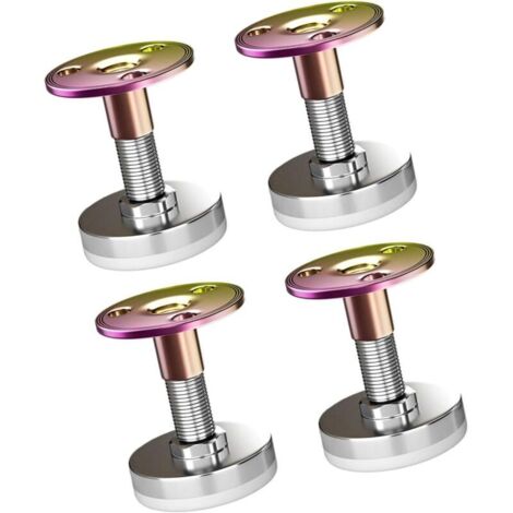 Stabilisateurs De Meubles Bouchons Tête Lit Cadre Lit Fileté Réglable Outil Anti-secouement Pour Armoires Canapés 4 Pièces (1/5)