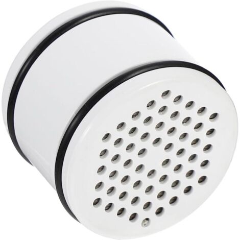 Filtre de Plastique Cartouche de Remplacement Anti-calcaire et Chlore Purificateur Eau pour Peau et Cheveux Compatible avec Tous Les Pommeaux (1/5)