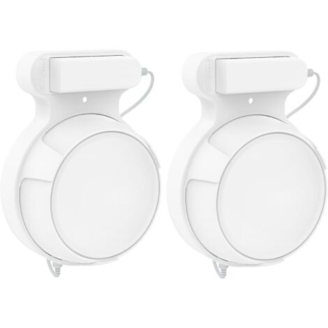 Stander Lot De 2 Supports Muraux Simples Et Robustes Compatibles Avec Tp Link Deco Be23 / Be25 / Be3600 / Be5000 Mesh Wifi 7 (Blanc, 2 Pièces) (1/5)