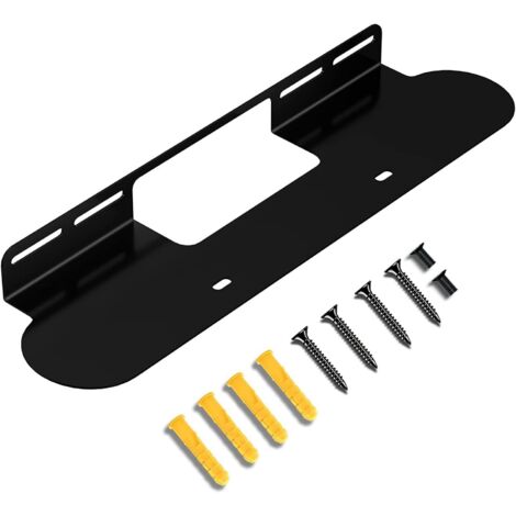 Compatible With Sonos Beam Holder Wall Mount Sonos Beam Stand Bracket Accessories With Integrated Cable Management Speaker Accessories Rack (Sonos Beam, White) 2 Pieces (1/5)