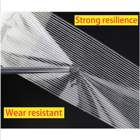 Ruban Adhésif Fibre De Verre Renforcé 35mm X 50m - Ruban De Cerclage Transparent Robuste Pour Emballage
