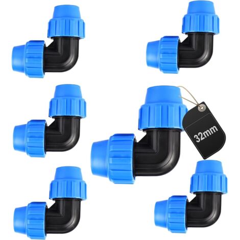 63mm 90° Raccord Pour Tuyau PVC Bleu Adaptateur Raccord Coudé