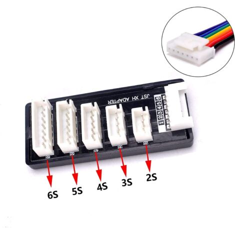 Lot De 2 Chargeurs D quilibre JST XH 2S 6S Pour Batterie RC LiPo lot-de-2-chargeurs-d-quilibre-jst-xh-2s-6s-pour-batterie-rc-lipo