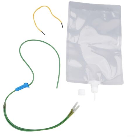 Kit d'irrigation goutte à goutte automatique 3 pièces pour plantes avec interrupteur de valve réglable pour un débit d'eau contrôlé Convient pour plantes d'intérieur et herbes de jardin (2L) (1/5)