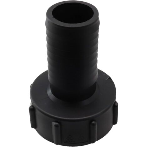 Connecteur adaptateur de réservoir IBC avec filetage grossier 12 34 1 2 pour tuyaux d'eau et applications de vidange de sac fourre-tout IBC (38 mm) (1/5)