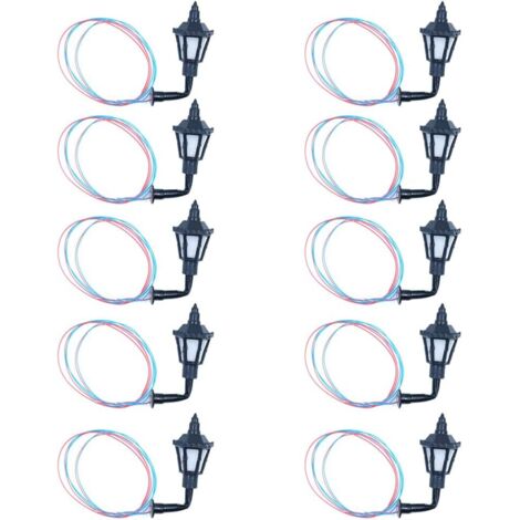 10pcs 3V 35mm Modèle Sable Table Jardin Applique Lampe Extérieure Lattern Appliques Murales (1/5)