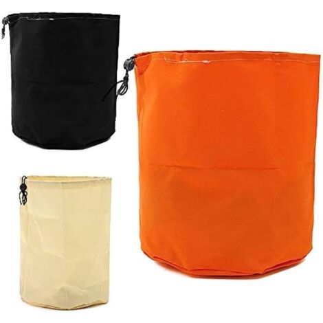 Lot De 3 Housses Anti-Poussière Pour Tondeuse À Gazon Avec Fermeture À Corde, Conçues Pour La Protection Du Moteur Et Les Scies À Perche (Orange + Beige + Noir) (1/5)