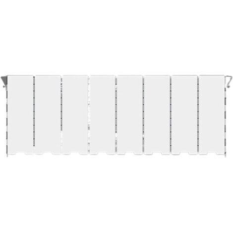 Pare-Vent pour RéChaud De Camping Pare-Brise Pliable for cuisinière à gaz, Camping en Plein air, brûleur de Cuisine, écran Coupe-Vent Aluminium, Four Pique-Nique (1/5)