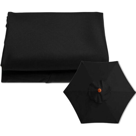 Cloth, 2.7m/8ribs, 300cm/8ribs, Replacement Parasol Canopy Cover for Patio Umbrella (Color Red, Size : 300cm/9.8ft (6ribs)) (1/5)