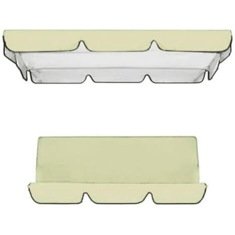 Outdoor3SeaterGarden Balancelle de jardin avec housse de auvent imperméable ConfortableRechange Auvent pour meubles de terrasse Parfait pour se détendre et profiter de votre jardin (1/5)