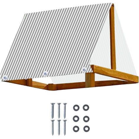Playground Shade Canopy, Sunproof Playhouse Canopy Replacement, 89.76x42.91 inches Compact Shading Sail Cover Outdoor Playarea Equipment Parts Perfect for Children and Kids (1/5)