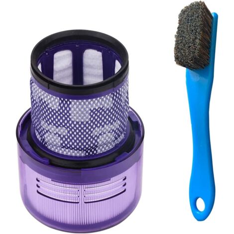 Filtre Lavable Pour Dyson V11 Sv14, V15 Detect, Filtre De Remplacement Pour Aspirateur Sans Fil Torque Drive Pet Absolute Series Avec Brosse En Poils De Porc (V11) (1) Thsinde (1/5)
