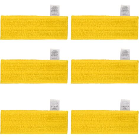Lot de 6 Lingettes de Rechange en Microfibre Compatible avec Karcher Easyfix SC 1, SC 2, SC 3, SC 4, SC 5 Nettoyeurs Vapeur (1/5)