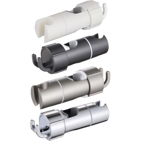 Ensemble de support de pommeau de douche, espacement des trous de 18 à 25 mm, support de pommeau de douche réglable, accessoires pour pommeau de douche (1/5)