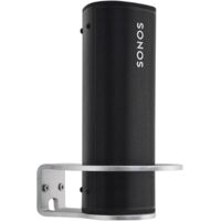 Compatible With Sonos Roam Holder Wall Mount Sonos Roam Stand Holder Accessories With Integrated Cable Management, Speaker Accessories Rack (Sonos Roam, White) 2 Pieces