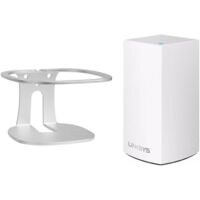 Compatible With Linksys Ac3900M Wall Mount Holder Linksys Ac3900M Stand Linksys Ac3900M Metal Bracket Accessories, Accessories Rack (Silver) 1 Piece