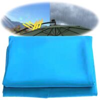Canopy (300cm) 6 Rib Cloth for Garden/Patio/Pool/Terrace Parasol Replacement Umbrella Cover