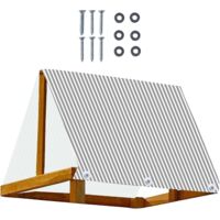 Playground Shade Canopy, Playhouse Canopies Replacement, Waterproof Sunproof Cover, Strong Playground Equipment Part, 89.76x42.91 inches, for Children Kids Outdoor Shades Use
