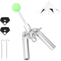Tent Pole Connectors - Canopy Top Plugs, Flexible Stainless Steel Sheds Accessories, Tent Canopy Replacement Parts for Camping Garden Patio Yard Deck Porch RV Home Campfire Mountain Lawn