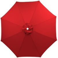 Sun Umbrella Replacement Umbrella Fabric Umbrella Covers Sun Umbrellas Outdoor Beach Umbrella for Sand Table Swing Canopy Replacement Square Heavy Foot Polyester Red