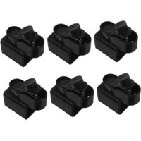 6 Pièces Canopy Leg Switch Replacement Automatic Sun Shelter Pole Adjustment Tool Lightweight Weatherproof for Camping Hiking