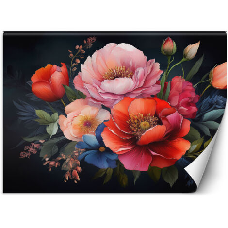 Papier peint Fleurs colorées Plantes 250x175 (1/5)