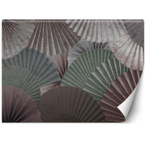 Fototapete Japanischer Fan Abstrakt 250x175 cm (1/5)