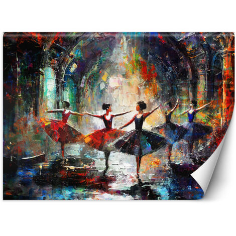 Papier peint Ballerines Danse Musique 200x140 (1/5)