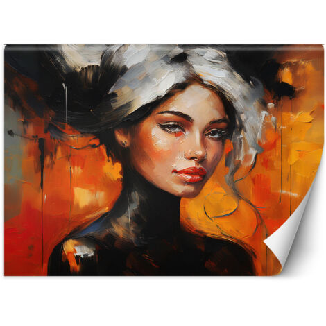 Papier peint Femme Glamour Couleur 100x70 (1/5)