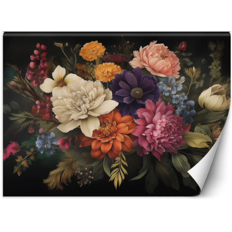 Papier peint Bouquet de fleurs Nature 100x70 (1/5)