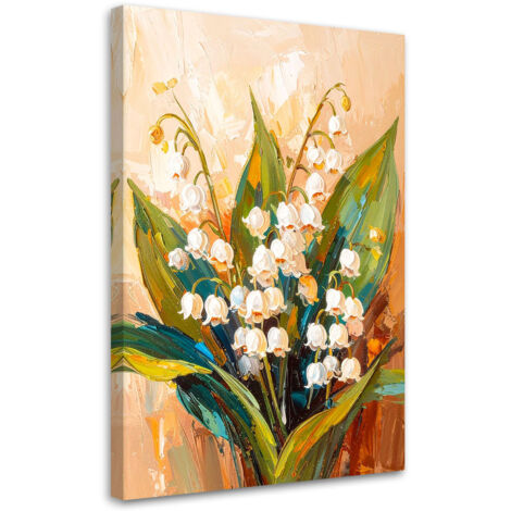 Tableau déco Muguet Fleurs Plantes Nature 40x60 (1/4)