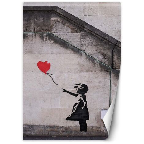 Papier peint Banksy Fille avec ballon 100x140 (1/5)