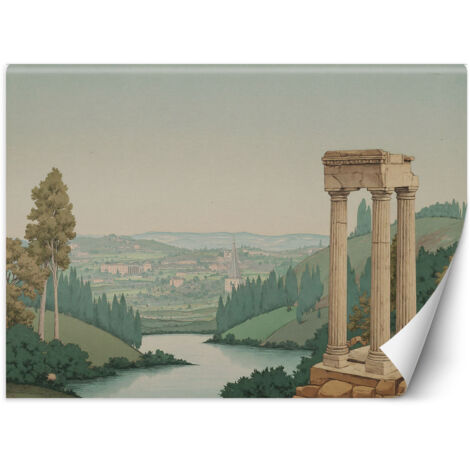 Papier peint Paysage Arbres Architecture 250x175 (1/5)